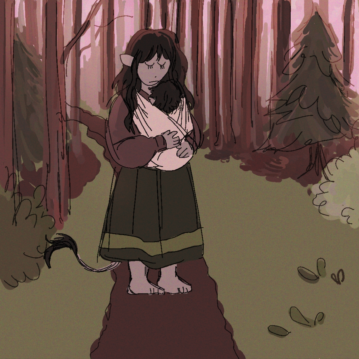 baby yarrow and yew